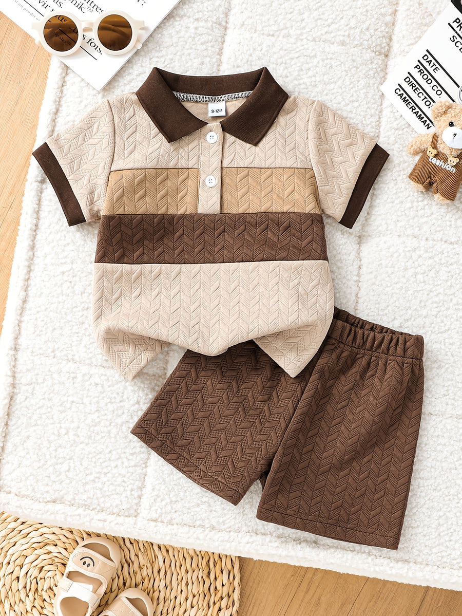 Ensemble d'été pour garçons, nouveau style classique — Monptitlou