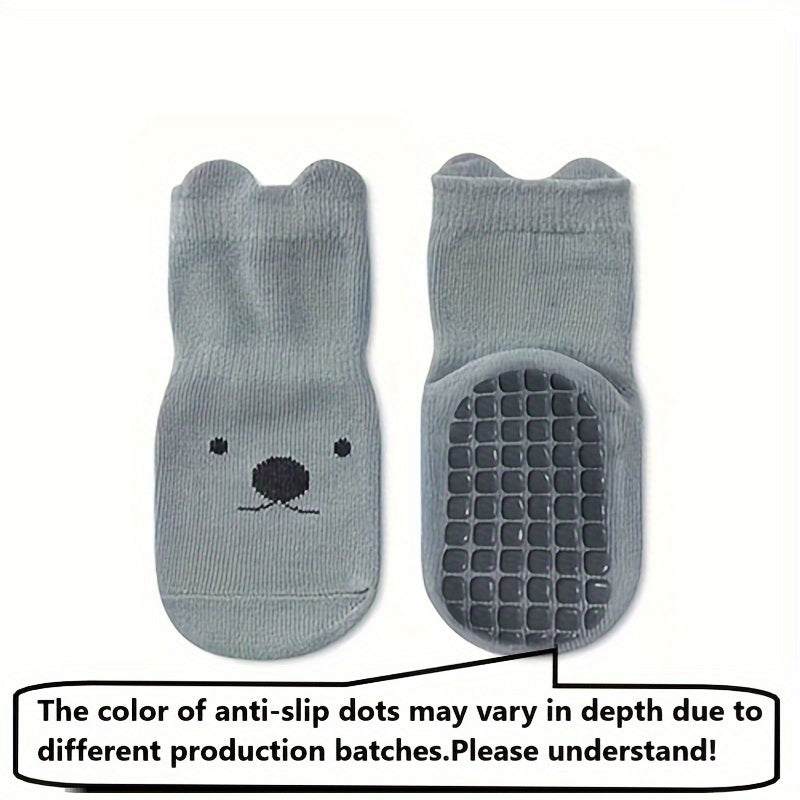 4 Paires de Chaussettes Confortables Respirantes Antidérapantes pour — Monptitlou