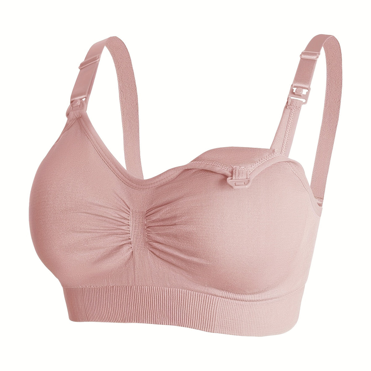 Soutien-gorge d'allaitement sans armature, noir — Monptitlou Image
