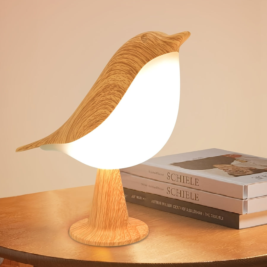 Petite Lampe de Nuit Oiseaux, Lampe de Table Rechargeable à Contrôle — Monptitlou