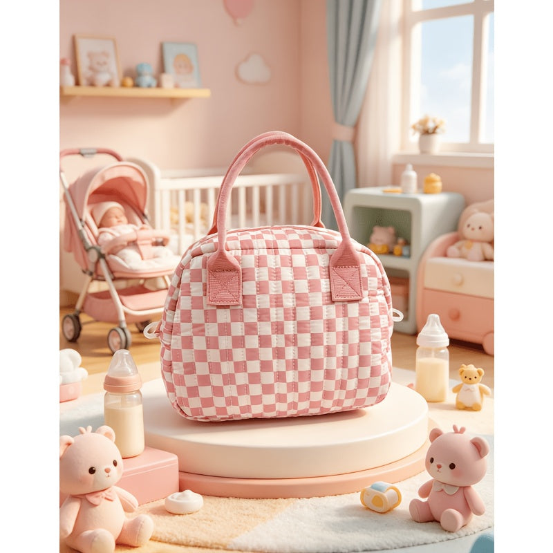 Nouveau sac à dos maman brodé de grande capacité style coréen 2026 — Monptitlou