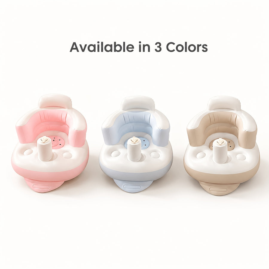 Chaise d'apprentissage gonflable pliable pour bébé, chaise de sol — Monptitlou