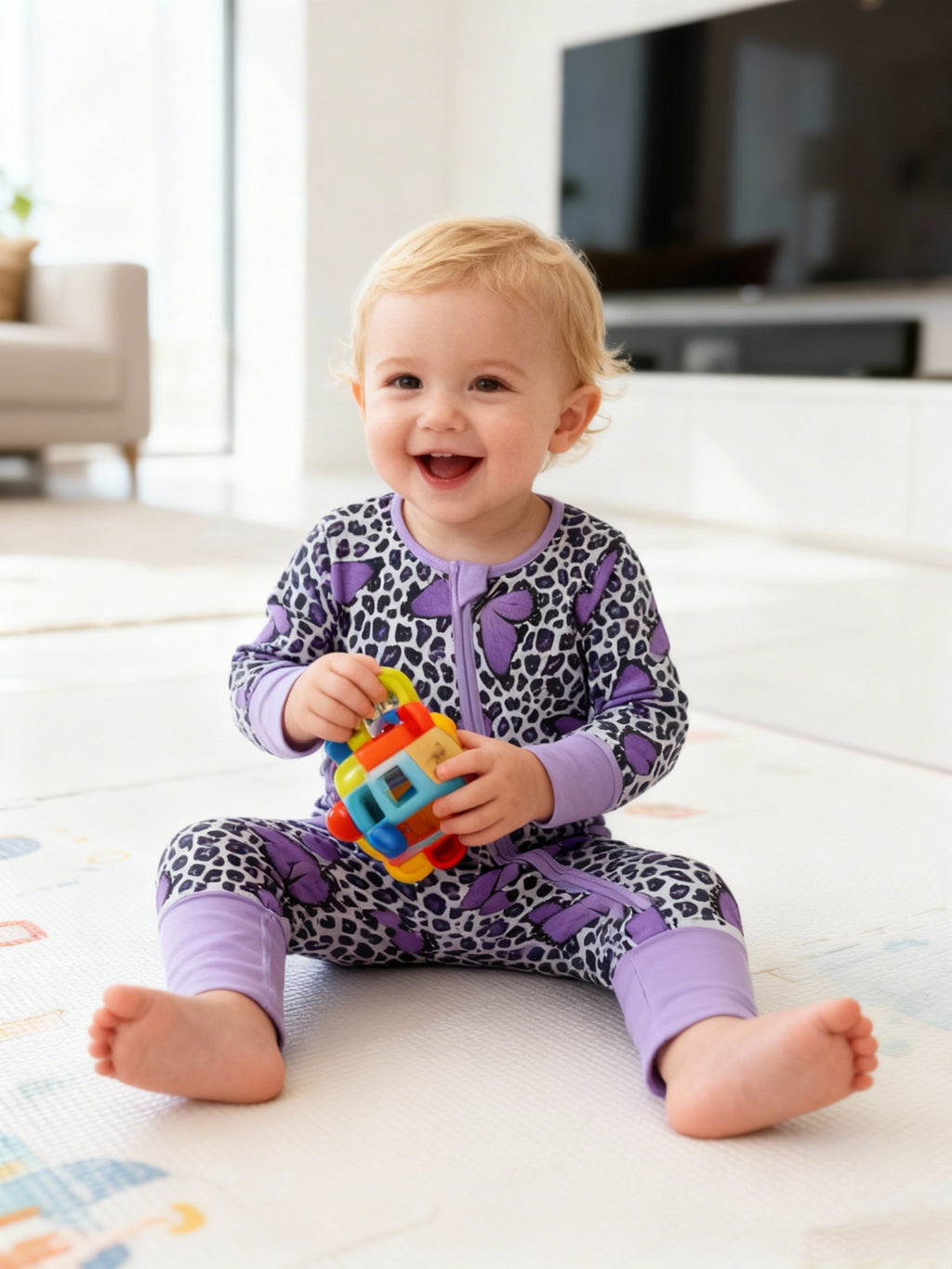 Combinaison bébé en fibre de bambou Joysprout — Monptitlou