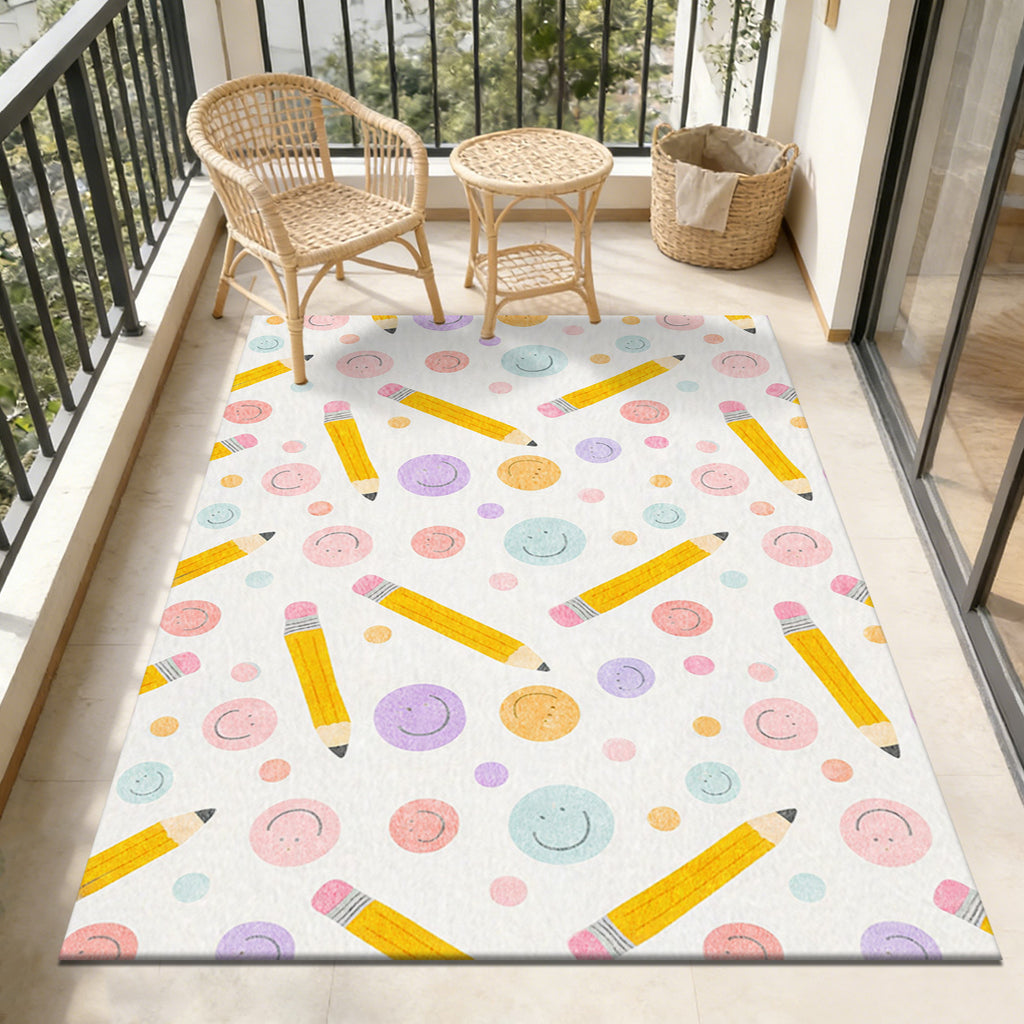 Tapis de décoration de chambre style dessin animé — Monptitlou