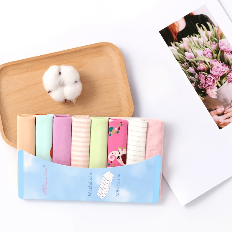 Lingettes de toilette pour bébé, serviettes douces pour le visage — Monptitlou Image