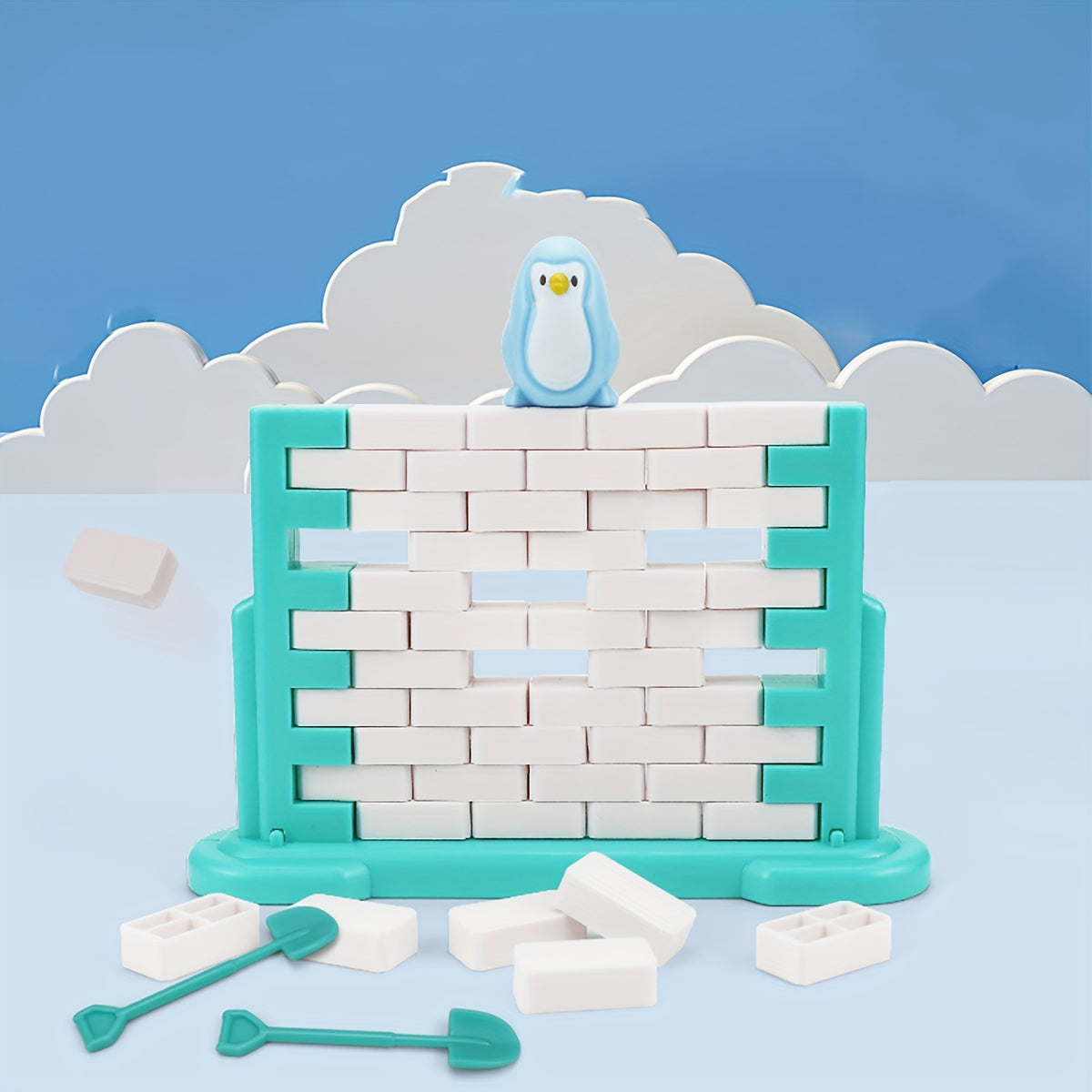 Jeu de construction pour enfants, blocs empilables — Monptitlou Image
