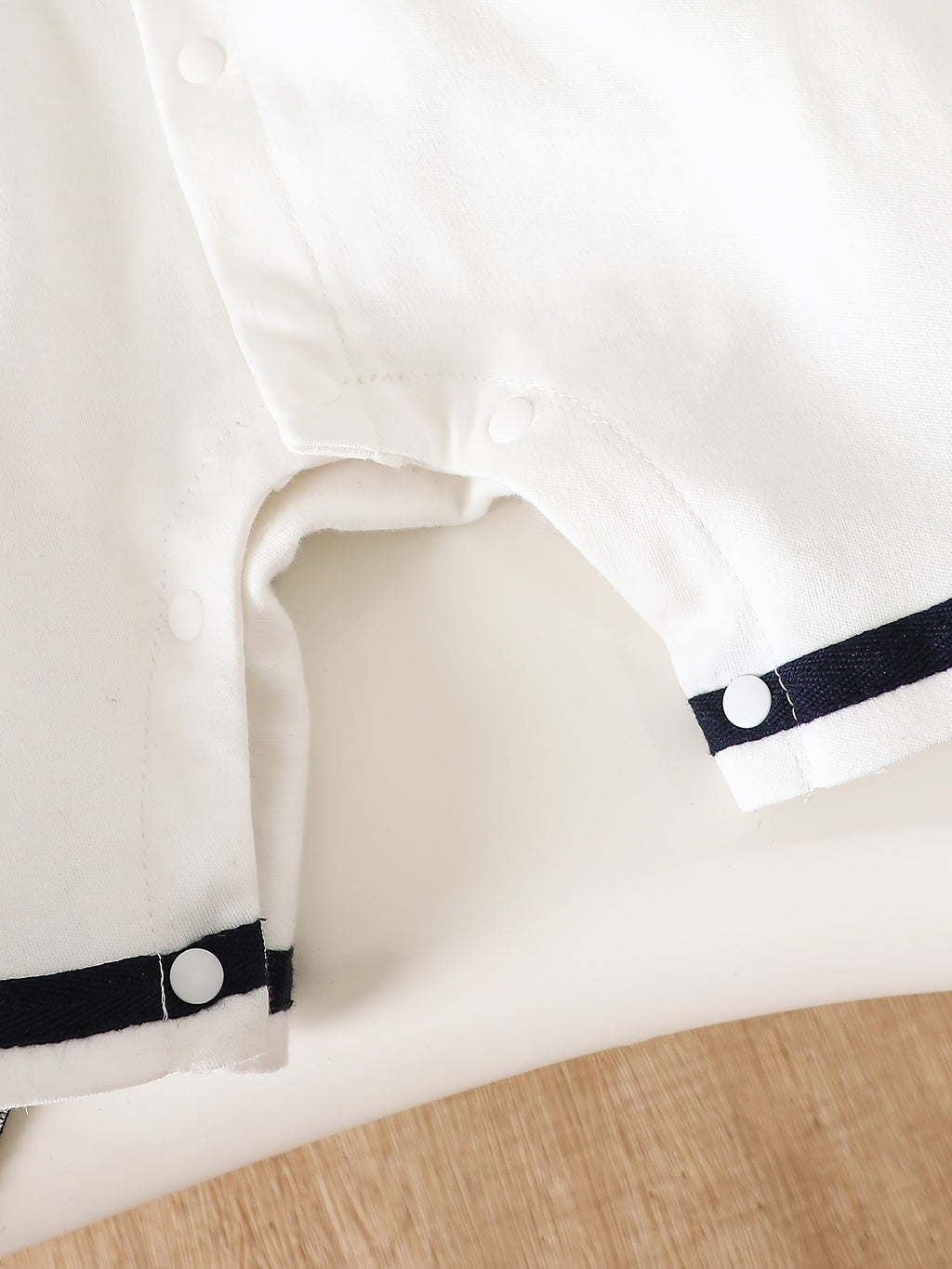 Body bébé été style nautique manches courtes pour filles tenue fine — Monptitlou