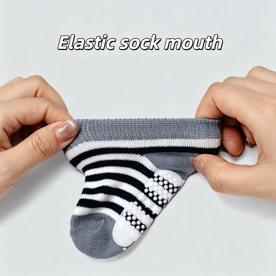 12 Paires de Chaussettes Antidérapantes pour Bébé — Monptitlou