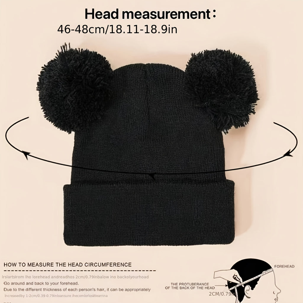 Bonnets d'extérieur tricotés sans bord pour bébé — Monptitlou