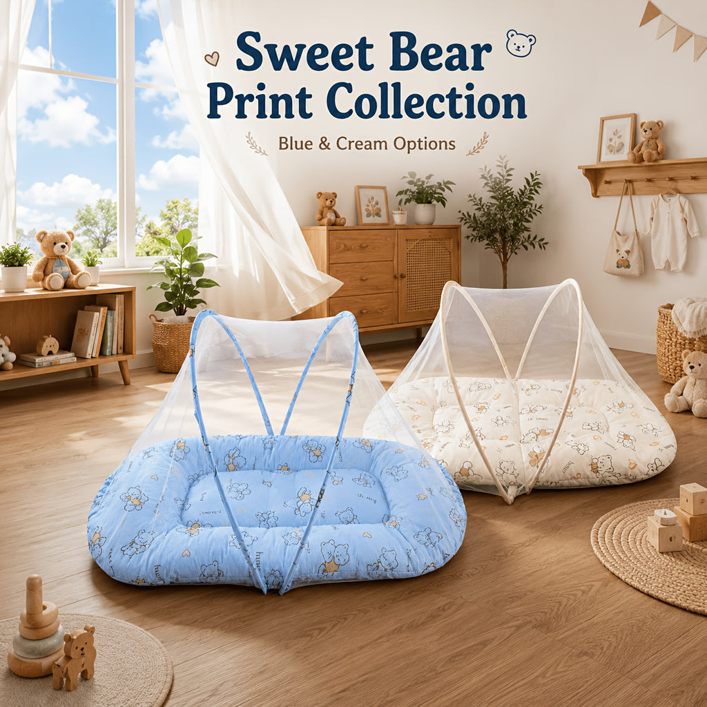 Moustiquaire d'extérieur simple pour enfants, portable, avec rangement — Monptitlou