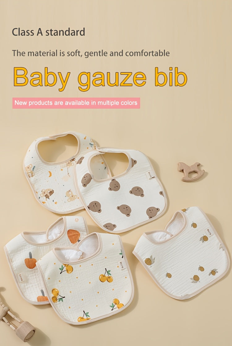 3/5 pièces Bavoir Extra-large en Forme de U — Monptitlou