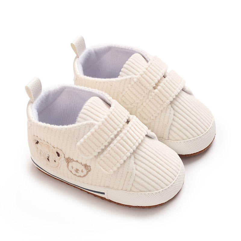Chaussures de bébé 0-1 an printemps et automne, mignon petit ours — Monptitlou Image