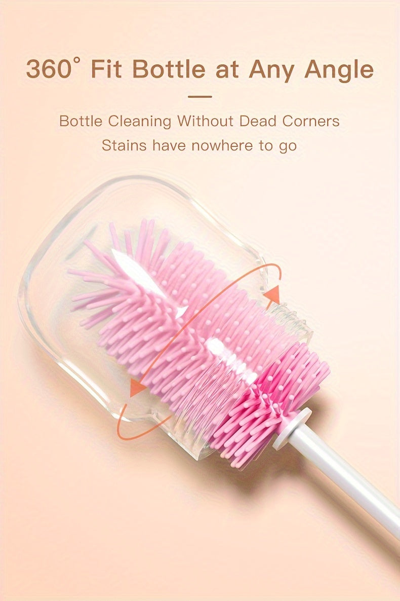 Ensemble de brosses pour biberons en silicone 3-en-1 avec brosse pour — Monptitlou