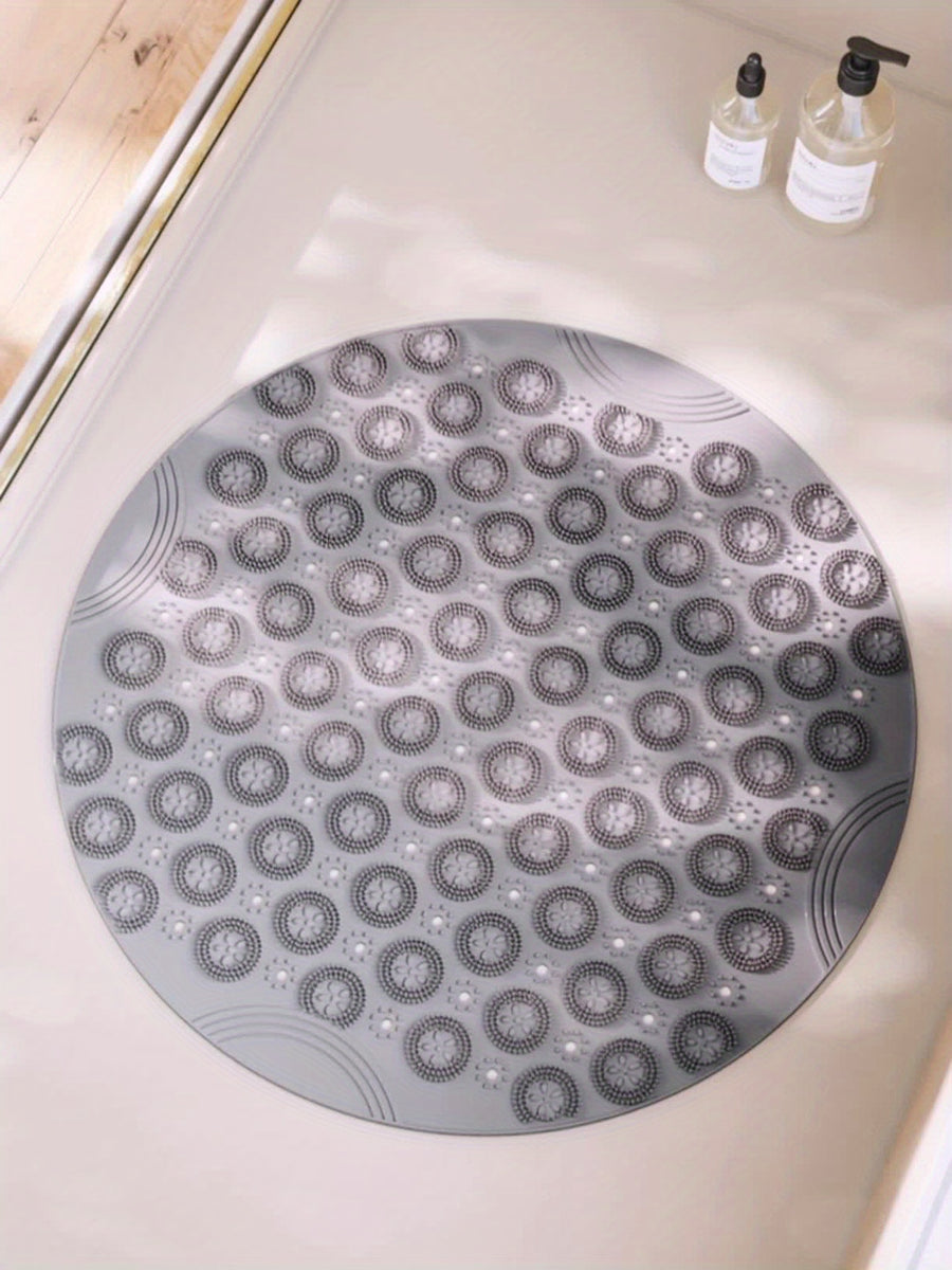 Tapis de bain de douche antidérapant, cercle, tapis de baignoire, photo 15