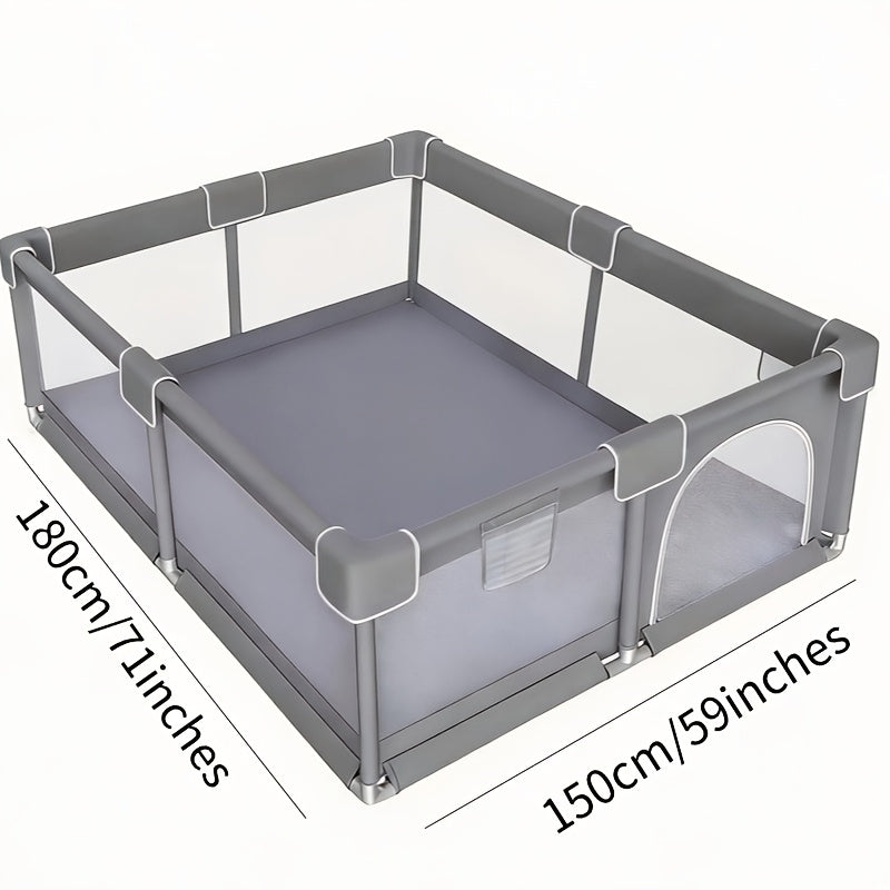 Grand parc de jeu pour bébé - centre d'activités solide et sûr avec — Monptitlou