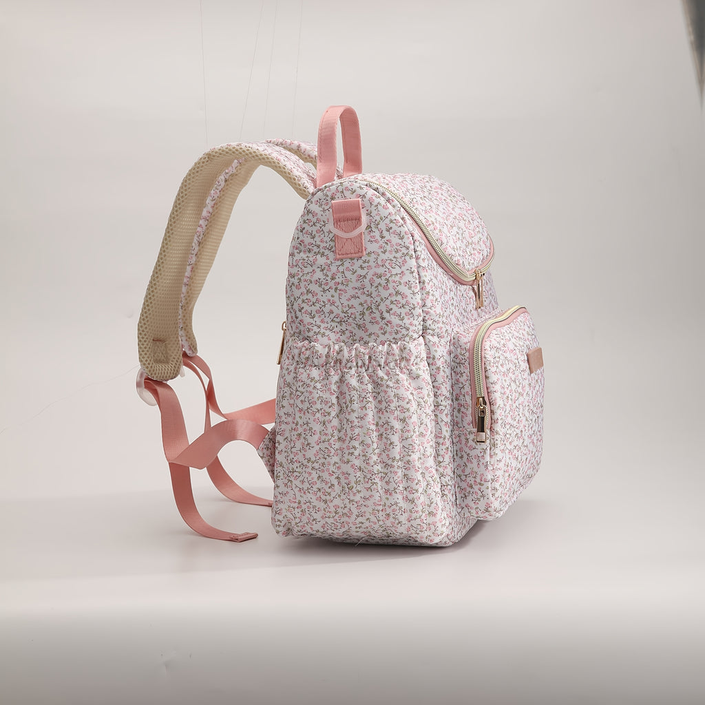 Sac à dos rose à poche avant unique, un essentiel pour la maison — Monptitlou