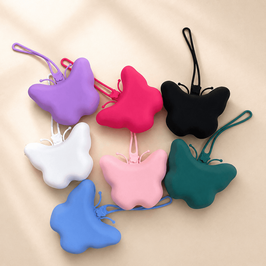 Étui à tétine en silicone, organisateur portable et mignon avec conception anti-chute, idéal pour poussettes, sacs à dos