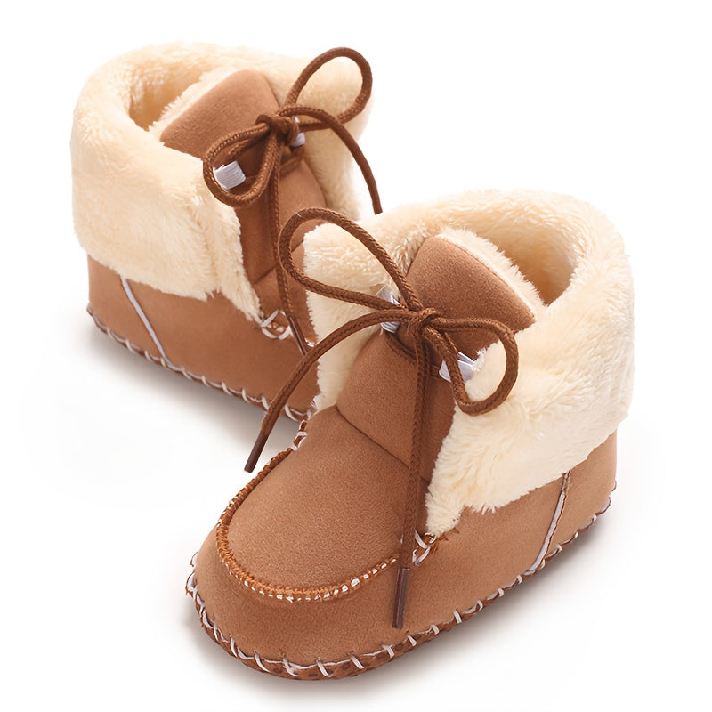 Bottes d'hiver douillettes et chaudes pour bébés garçons et filles — Monptitlou