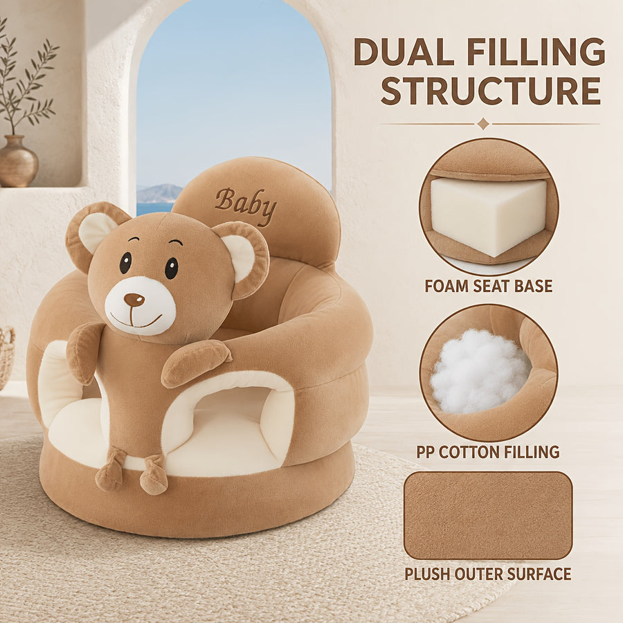 Chaise assise en forme d’animal avec dossier et accoudoirs — Monptitlou