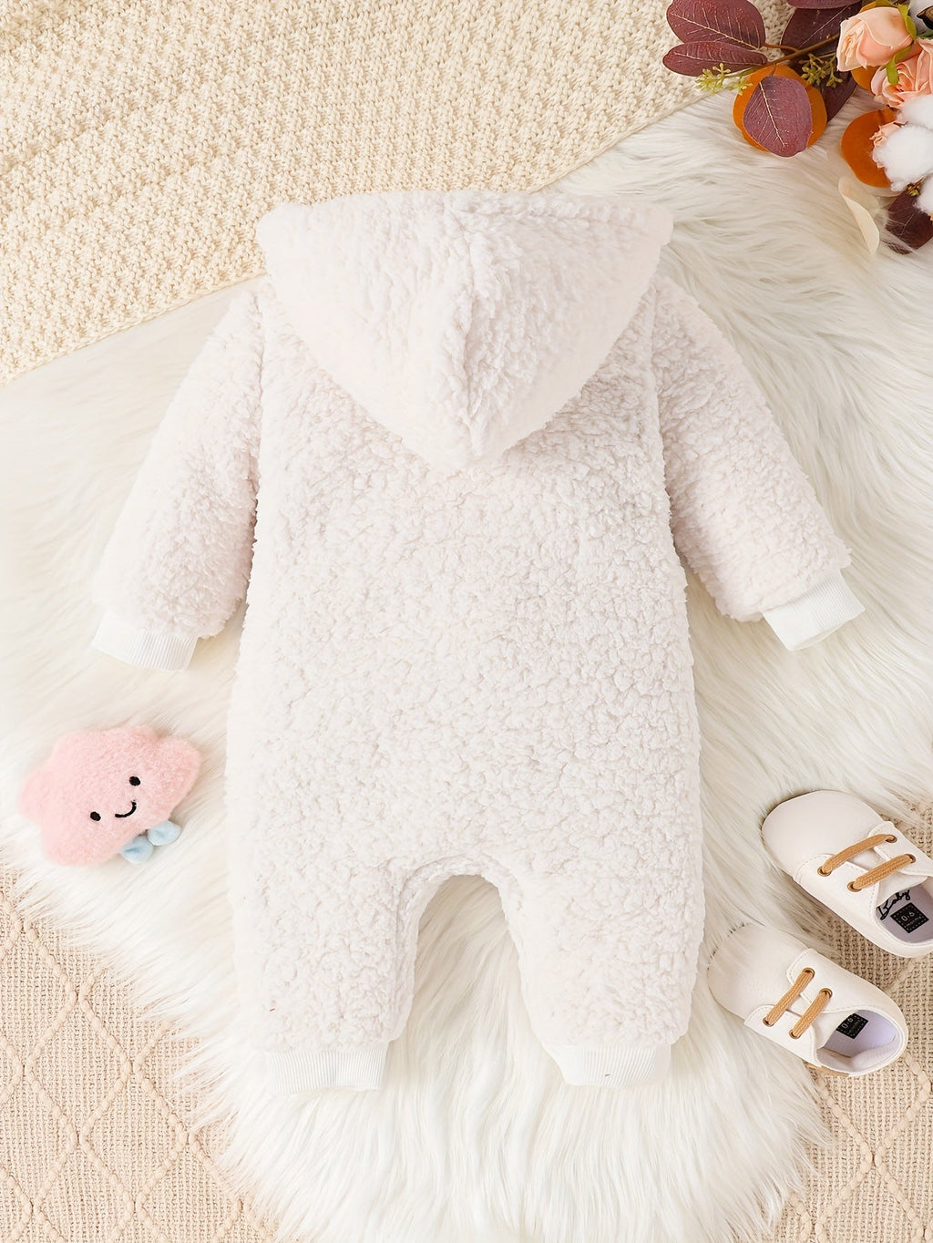 Combinaison chaude d'automne et d'hiver pour bébés filles et garçons — Monptitlou