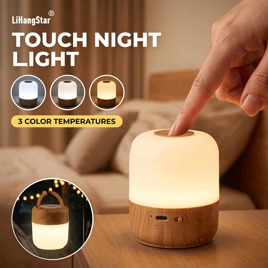 Veilleuse LED Intelligente à Commande Tactile — Monptitlou