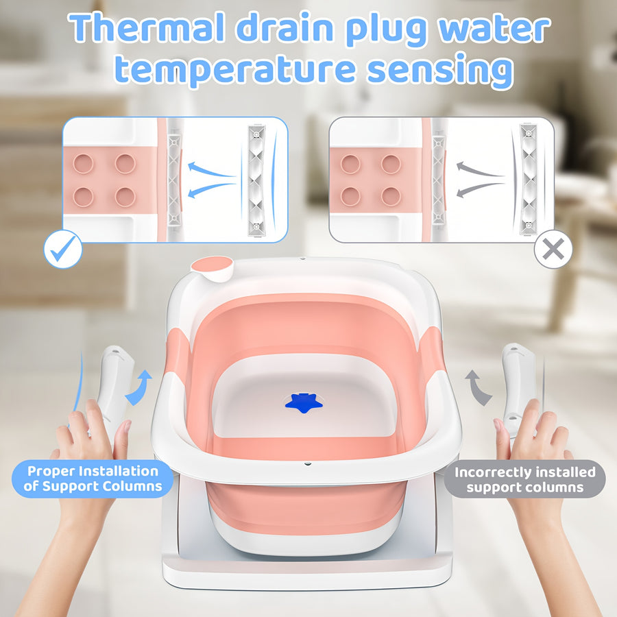 Baignoire pliable avec coussin moelleux, photo 17