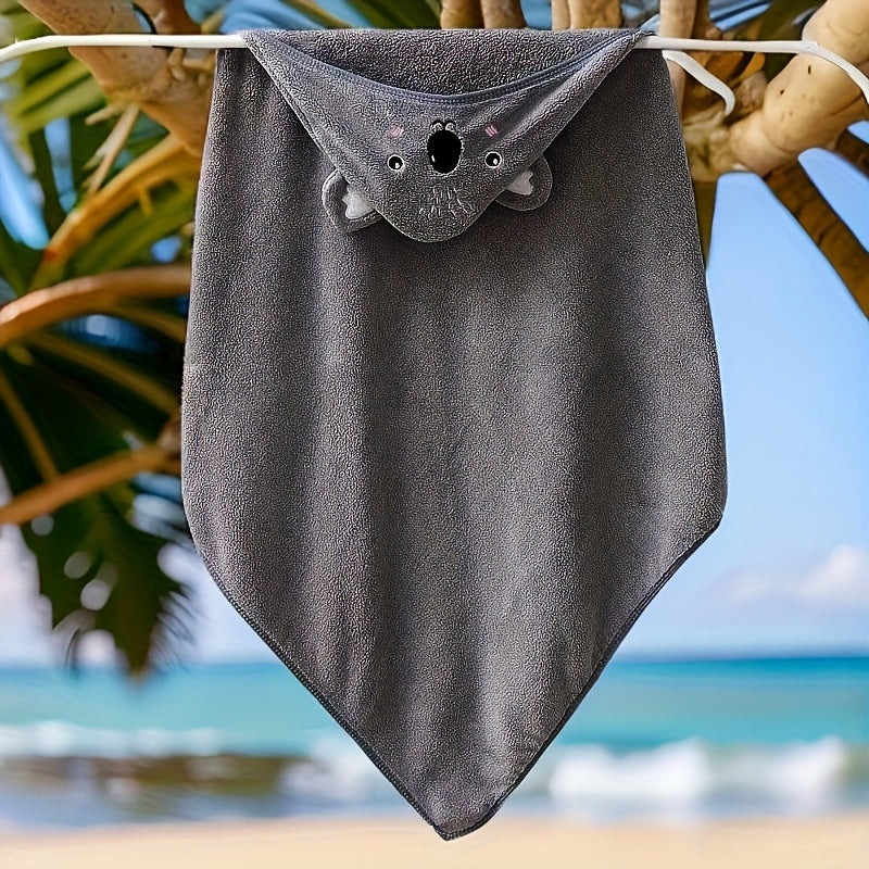 Serviette de bain pour bébé avec motif de dessin animé attrayant en — Monptitlou