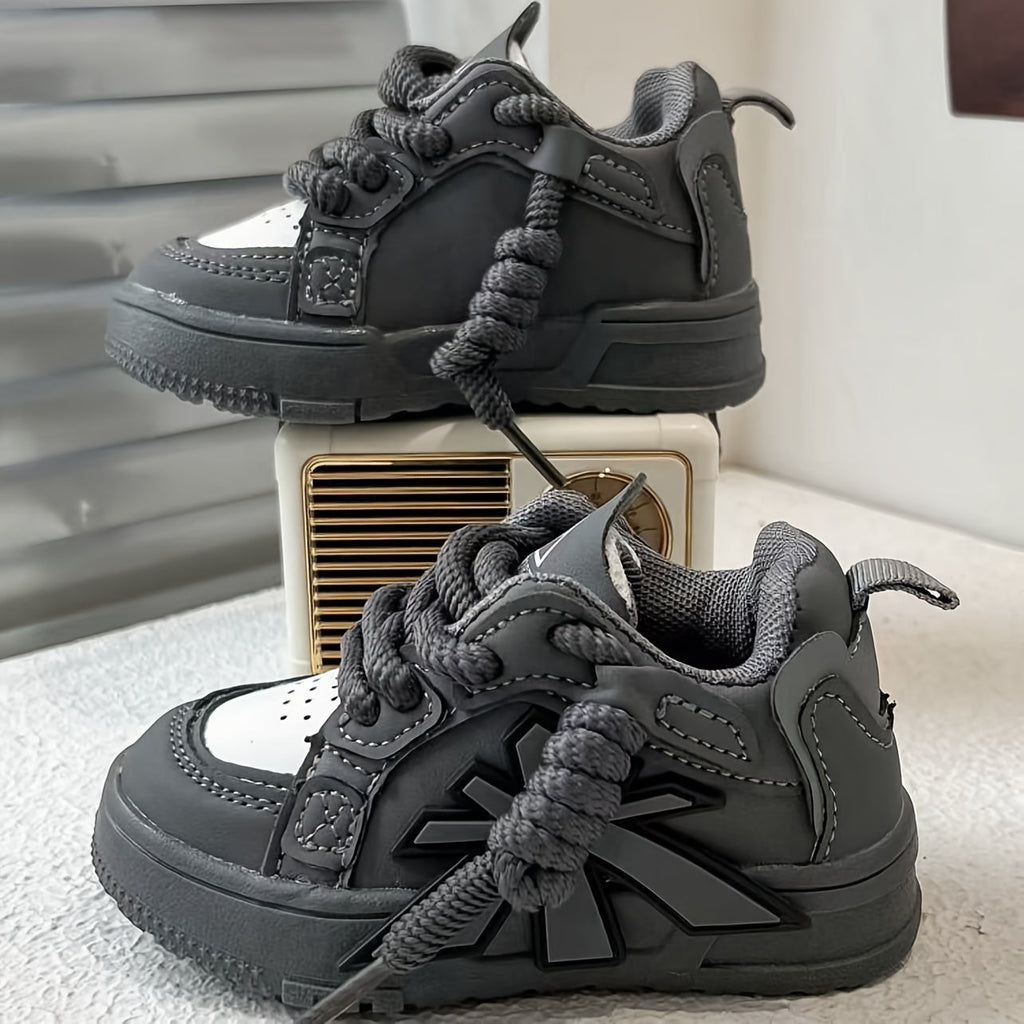 1 Paire de Chaussures de Skate Sportives Décontractées et Tendance — Monptitlou