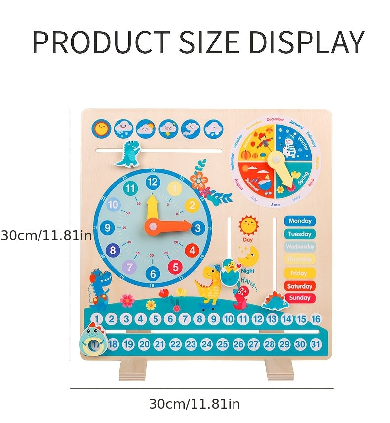 Planche puzzle horloge calendrier — Monptitlou