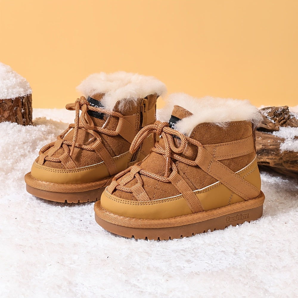 Bottes de Neige pour Enfants, Confortables, Douces — Monptitlou Image