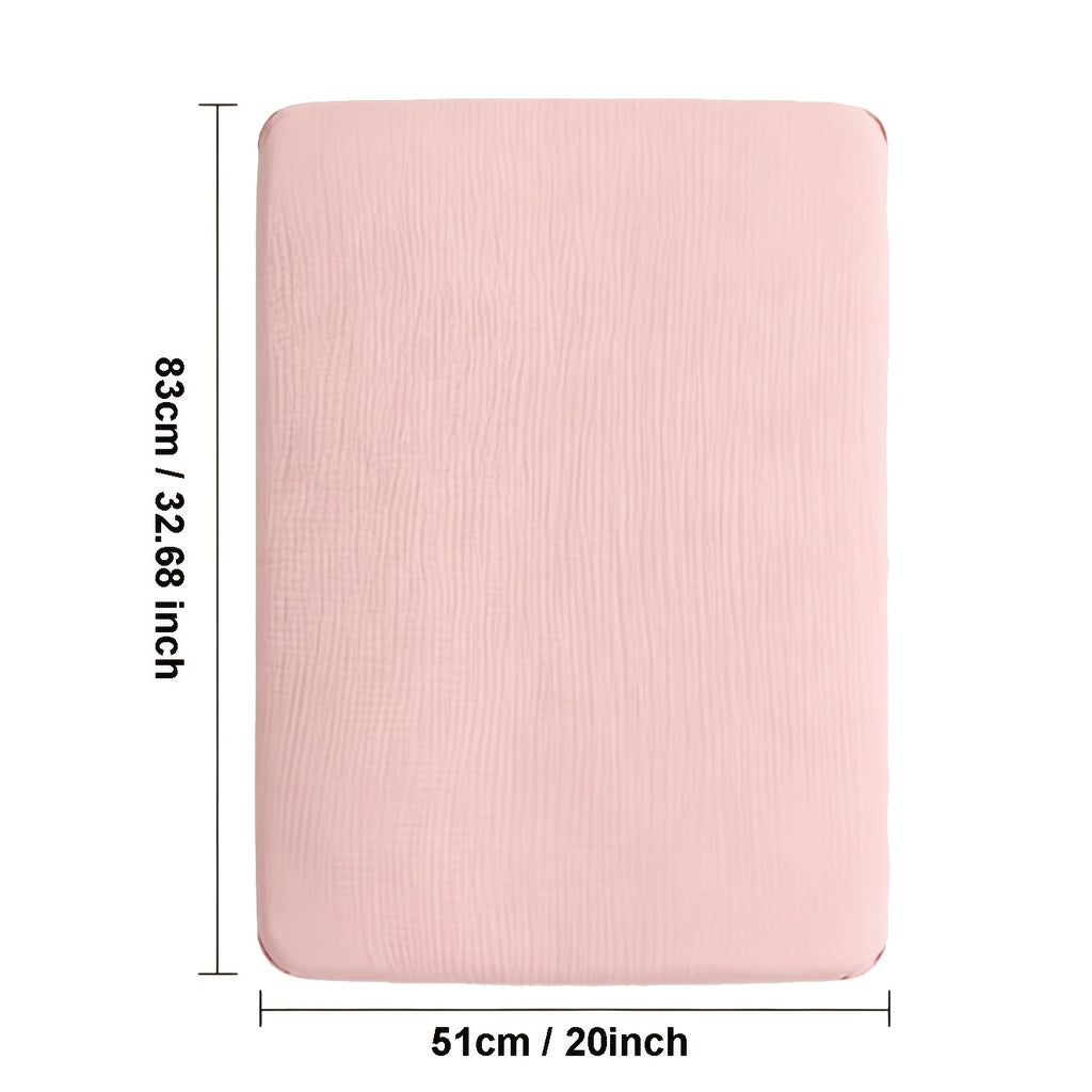 Draps de berceau pour bébé, housse de matelas ajustée confortable et — Monptitlou