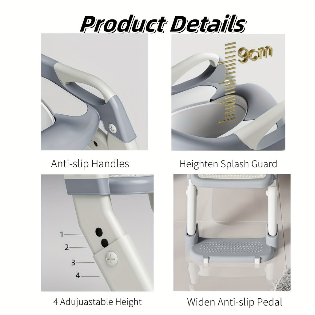 Siège Bébé Portable 3-en-1 à Hauteur Réglable, Antidérapant — Monptitlou