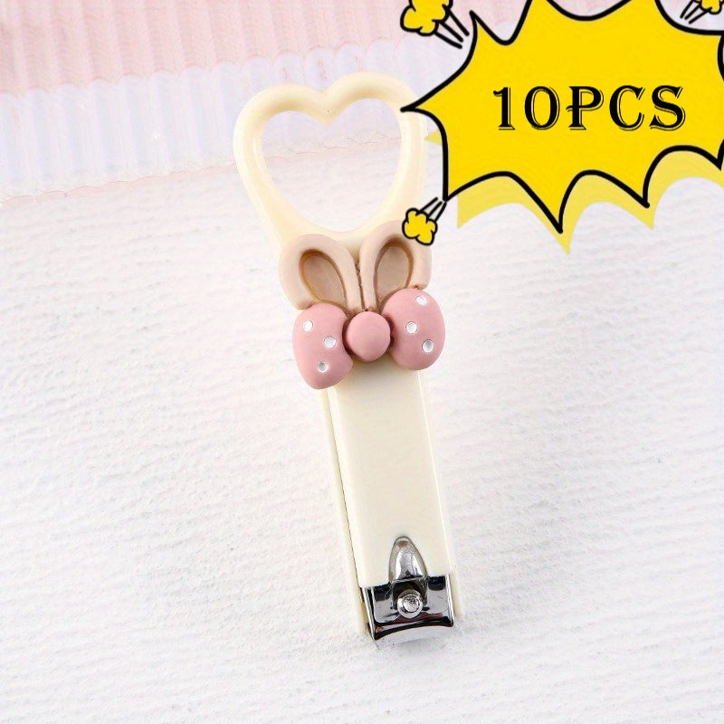 Laser Gravure Personnalisation Disponible Ce Coupe-ongles Cœur Cartoon — Monptitlou