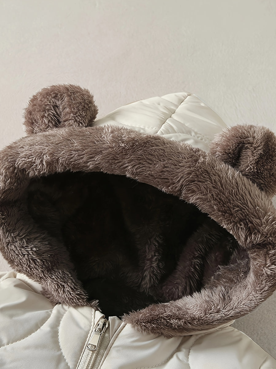 Combinaison d'Hiver Doublée Polaire Unisexe à Capuche, photo 17