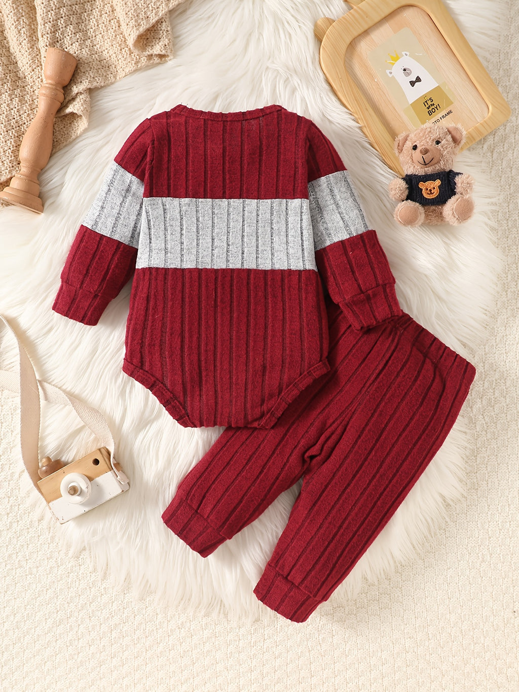 Ensemble Mignon Épissé pour Bébés Garçons — Monptitlou