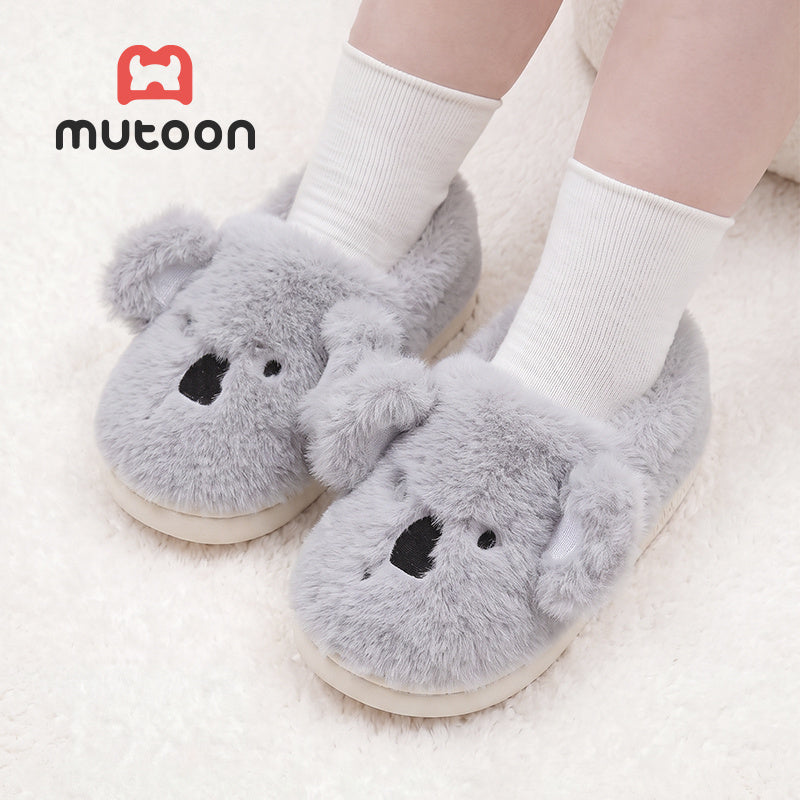 Chaussons en peluche dessin animé pour filles Mutoon