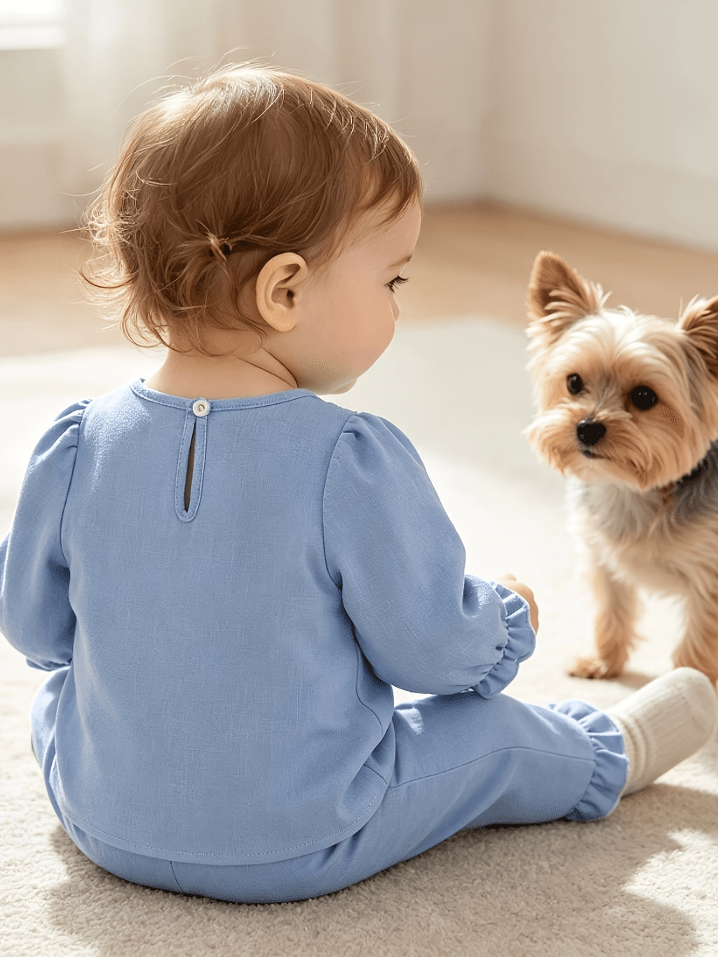 Ensemble 2 pièces pour bébés filles — Monptitlou