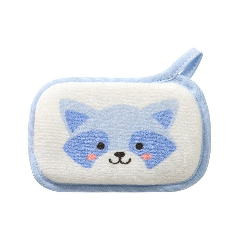 Bébé Bain Éponge de Bain pour Bébé Serviette Exfoliante Balle de Bain — Monptitlou