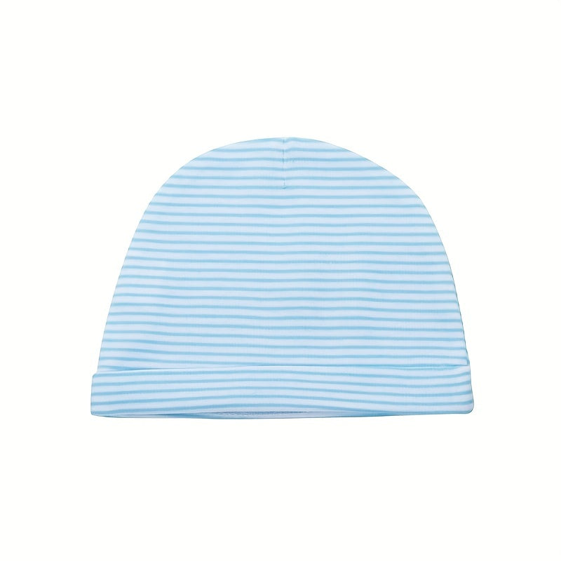 Bleu Foncé, Bleu Clair, Chapeaux À Motifs de Lignes Chapeaux de Bébé En — Monptitlou