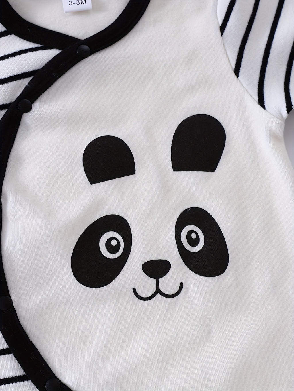 Grenouillère Panda Mignon - Combinaison Douce Toutes Saisons avec — Monptitlou