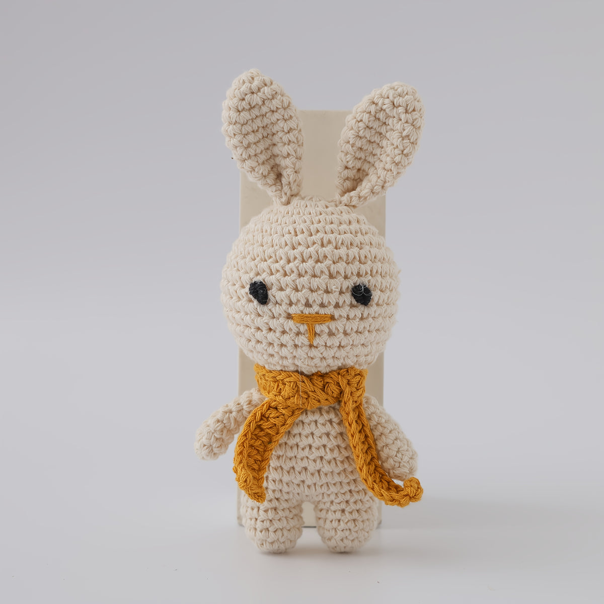 Objet de confort, forme de lapin avec clochette intégrée, mignon 3D — Monptitlou Image