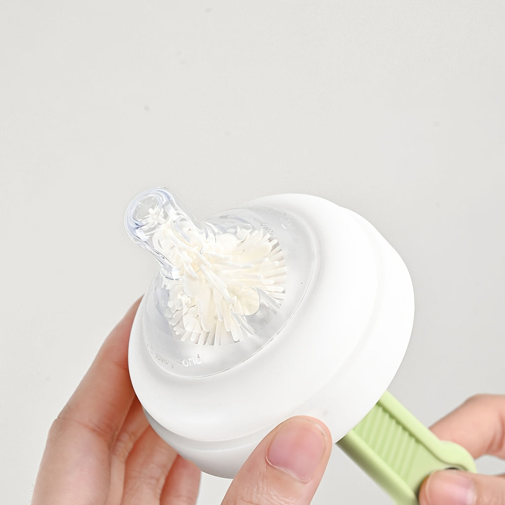 Brosse à biberon en silicone ; Outil de nettoyage de tétines et de — Monptitlou