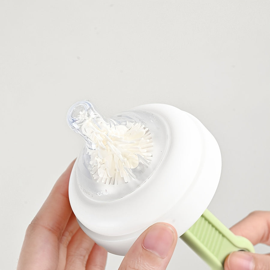 Brosse à biberon en silicone ; Outil de nettoyage de tétines et de — Monptitlou