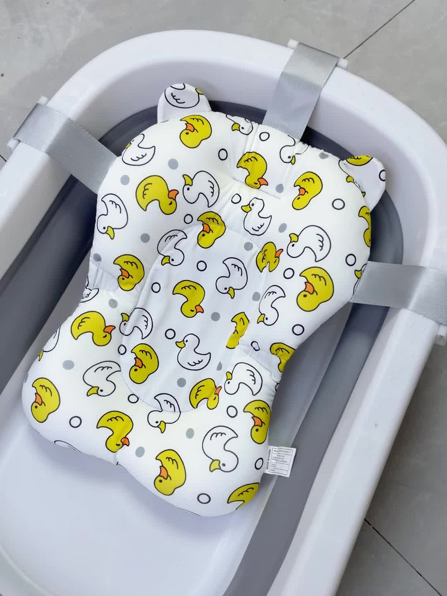 1 tapis de bain gonflable pour bébé avec motif de dessin animé — Monptitlou