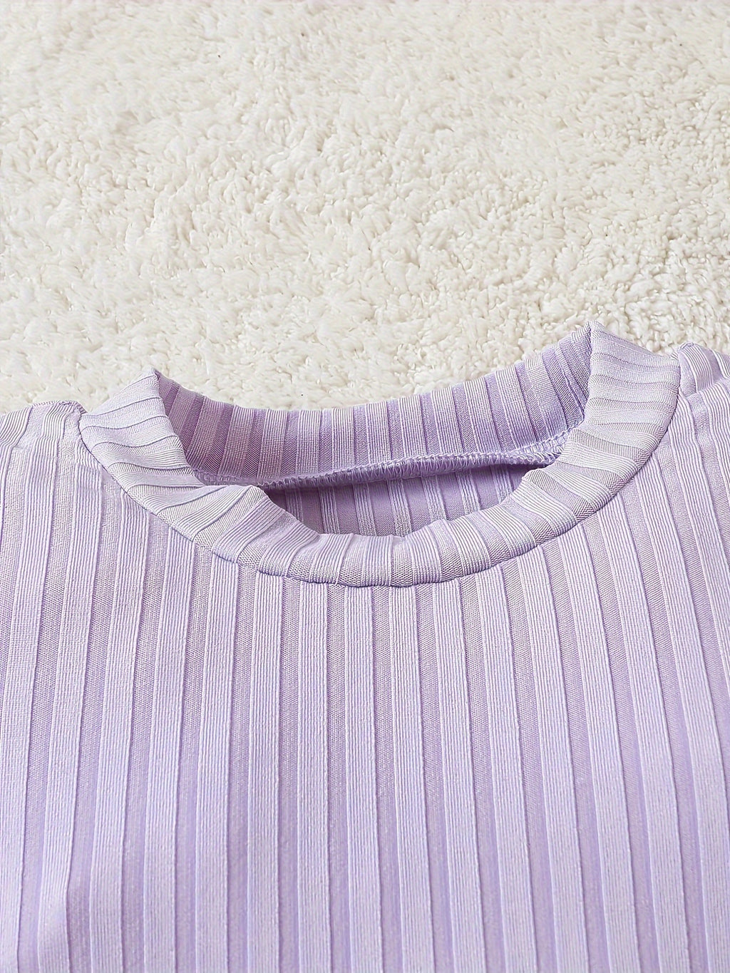 T-shirts à manches longues pour bébé fille, col rond — Monptitlou