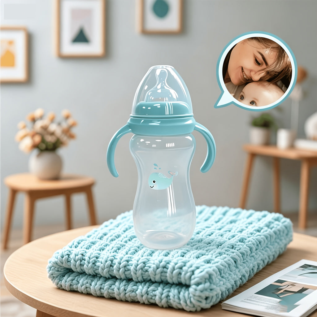 Biberon pour bébé 300 ml avec poignée — Monptitlou