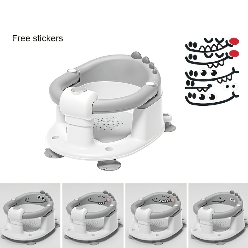 Siège de bain bébé à ventouses, modèle pieuvre — Monptitlou