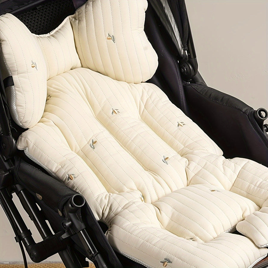 Coussin épais pur pour poussettes, porte-bébés et chaises hautes — Monptitlou