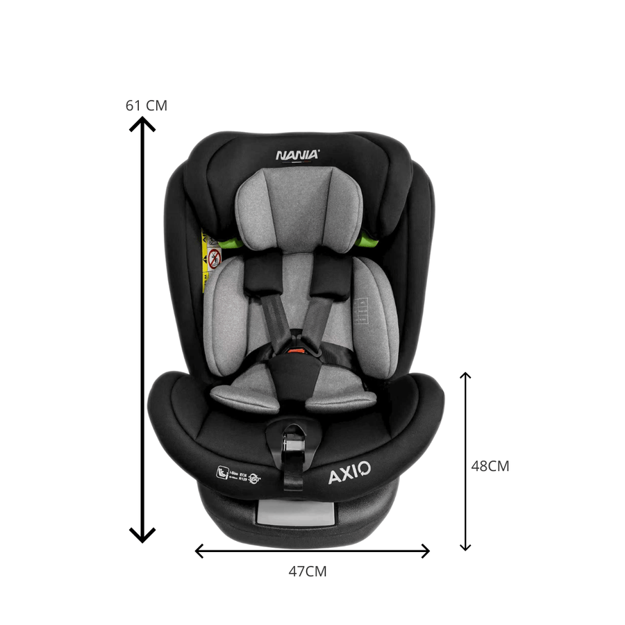 Nania Siège auto AXIO Isofix Pivotant 360° I-Size 40-150 cm — Monptitlou