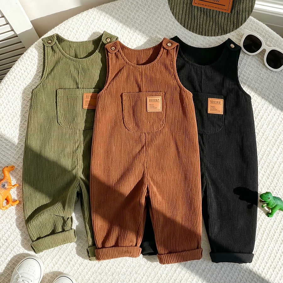 Bébé Enfant Automne Hiver Nouvelle Lettre Patchwork Couleur Unie — Monptitlou